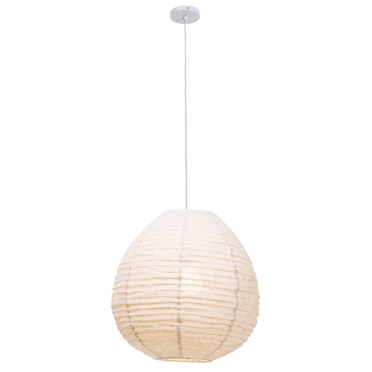 Candeeiro de teto Home ESPRIT Bege Juta 50 W 55 x 55 x 60 cm