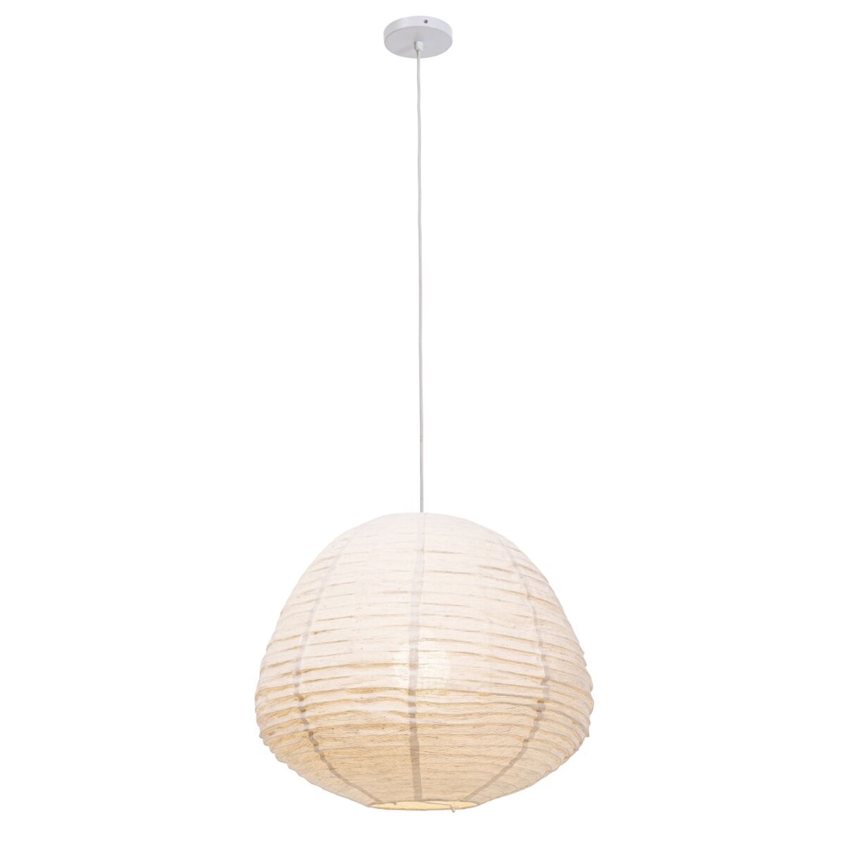 Candeeiro de teto Home ESPRIT Bege Juta 50 W 55 x 55 x 47 cm
