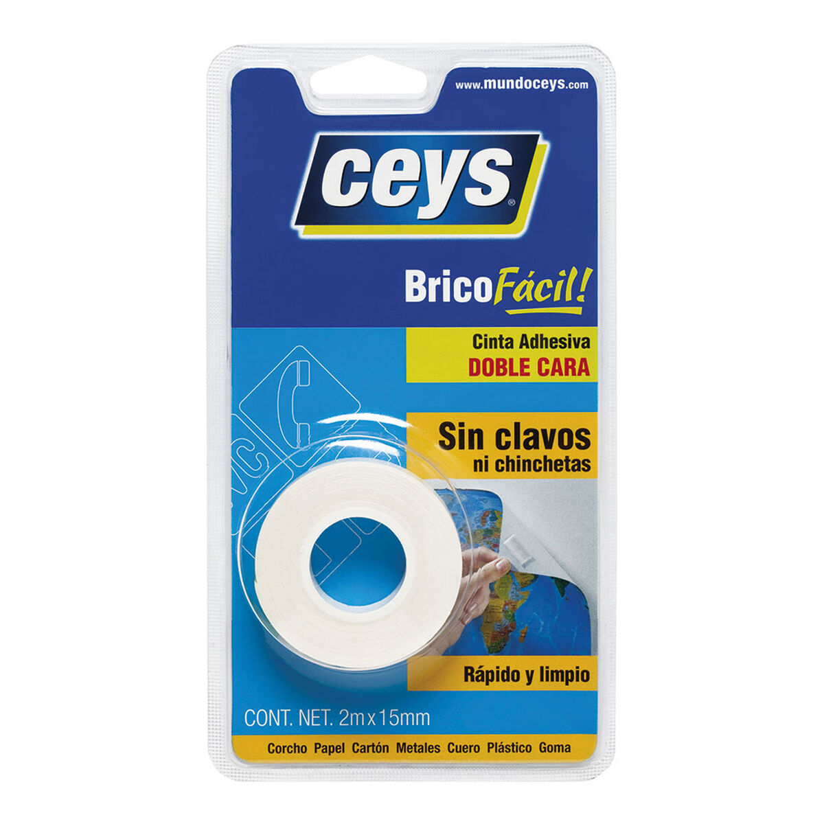 Fita Magnética Ceys Branco
