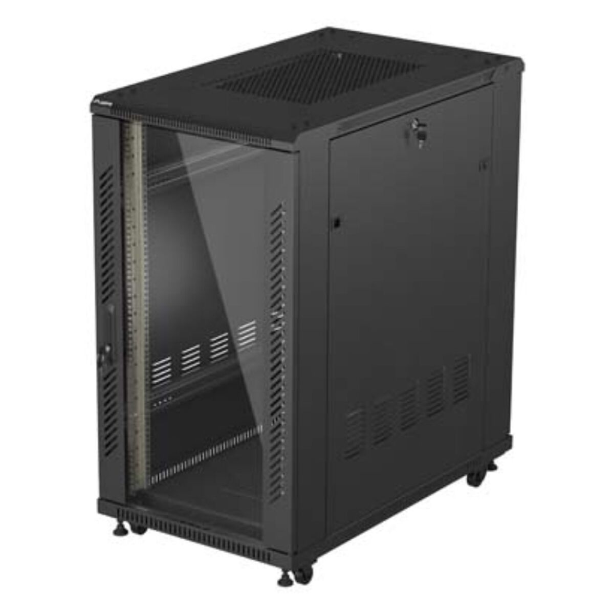 Armário rack mural Lanberg FF01-6022-12B