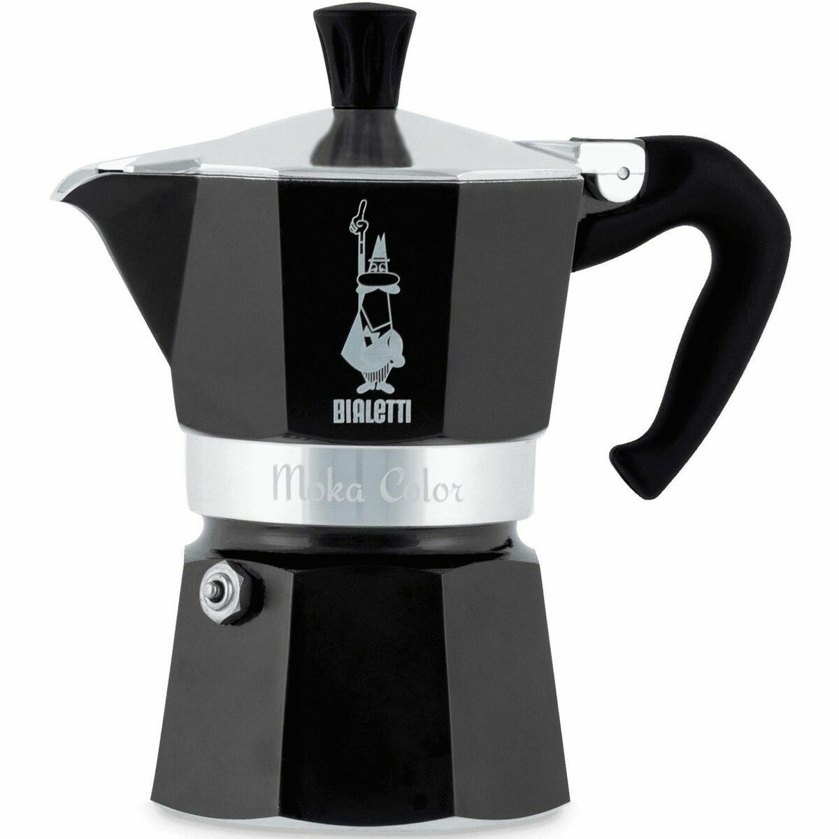 Cafeteira Italiana Bialetti MOKA EXPRESS Preto Alumínio 200 ml