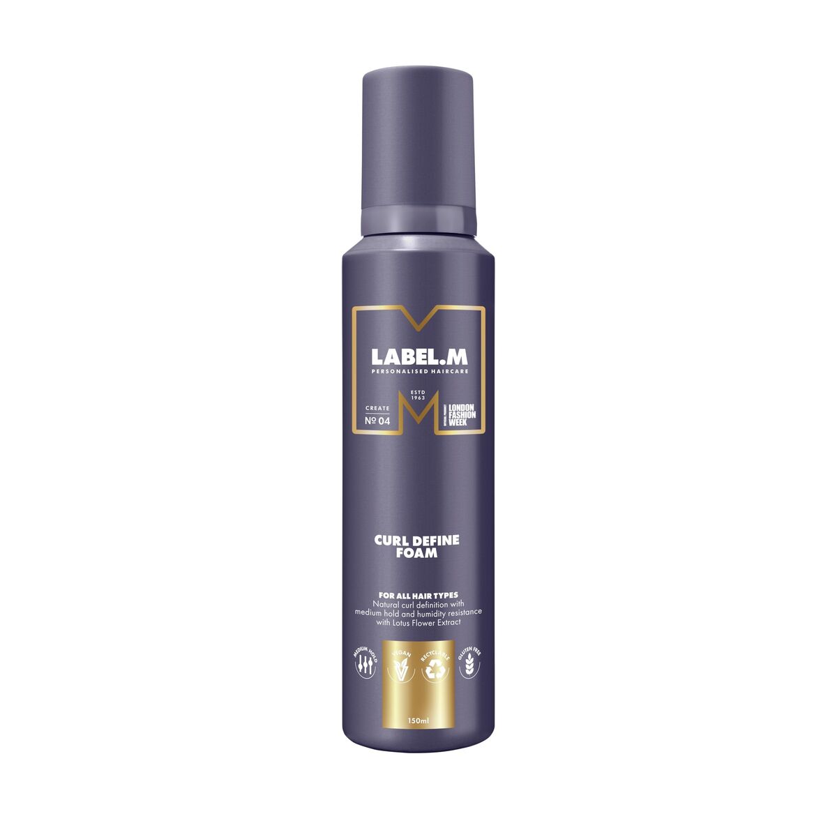 Espuma Modeladora Label.M Curl Define Foam 150 ml