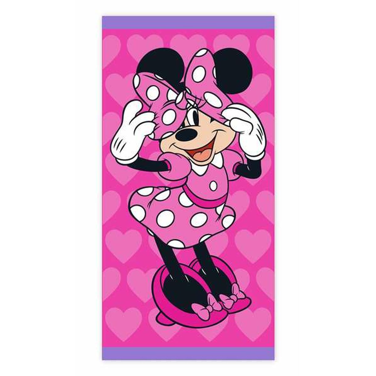 Toalha de Praia Minnie Mouse Me time Algodão 70 x 140 cm