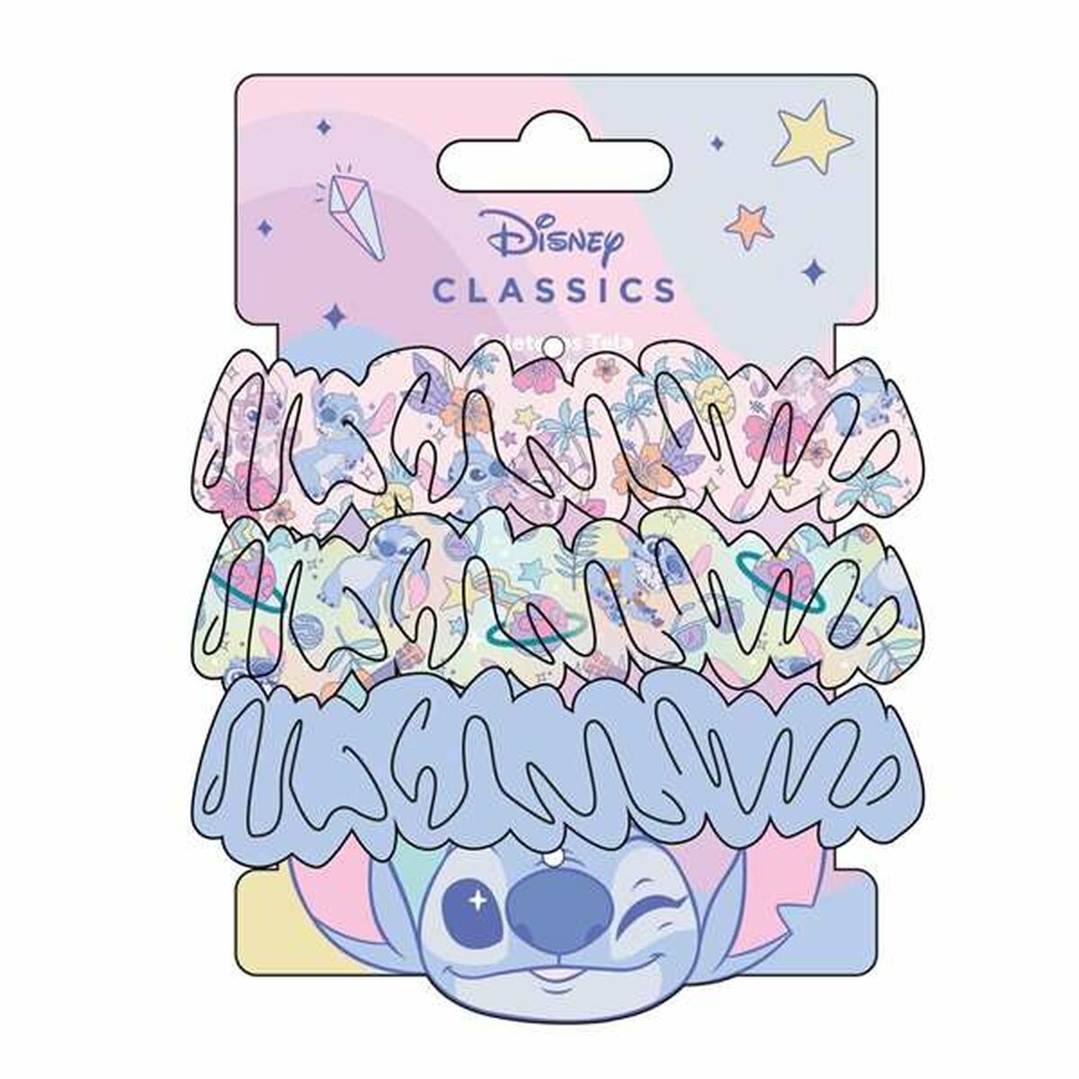 Elásticos Stitch Lilás