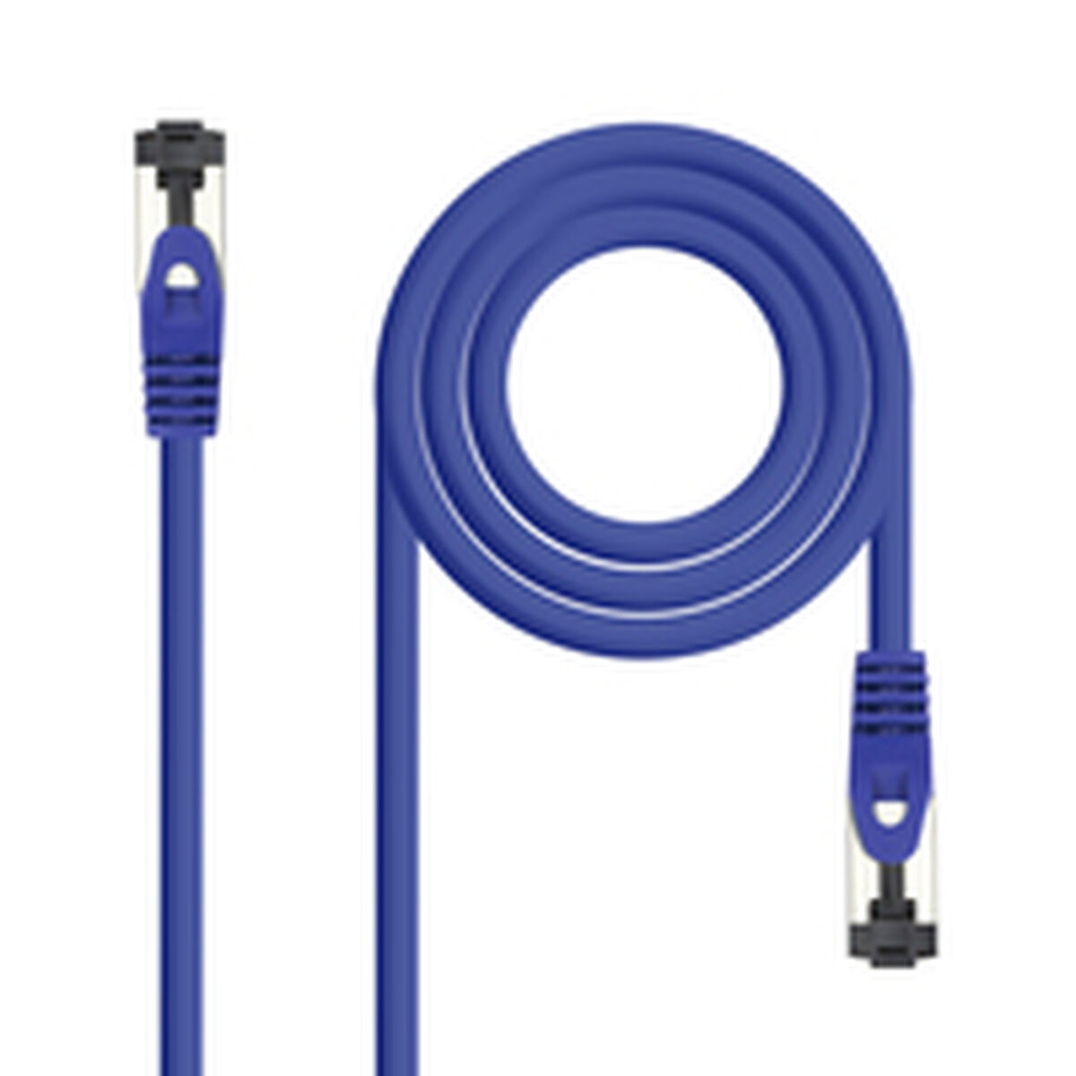 Cabo USB NANOCABLE 10.20.2002-BL Azul 2 m
