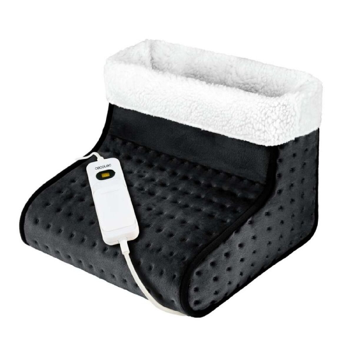 Cecotec Calientapiés HeatConfort Preto e Cinza 100 W Unissex com Desligamento Automático
