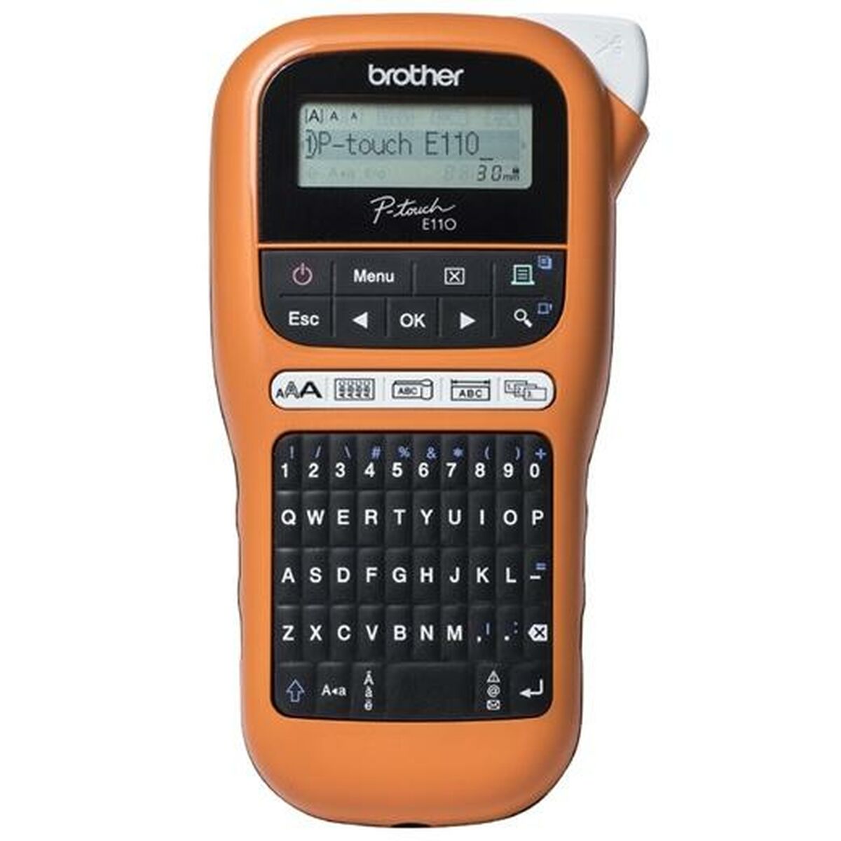 Máquina Rotuladora Elétrica Portátil Brother P-Touch E110