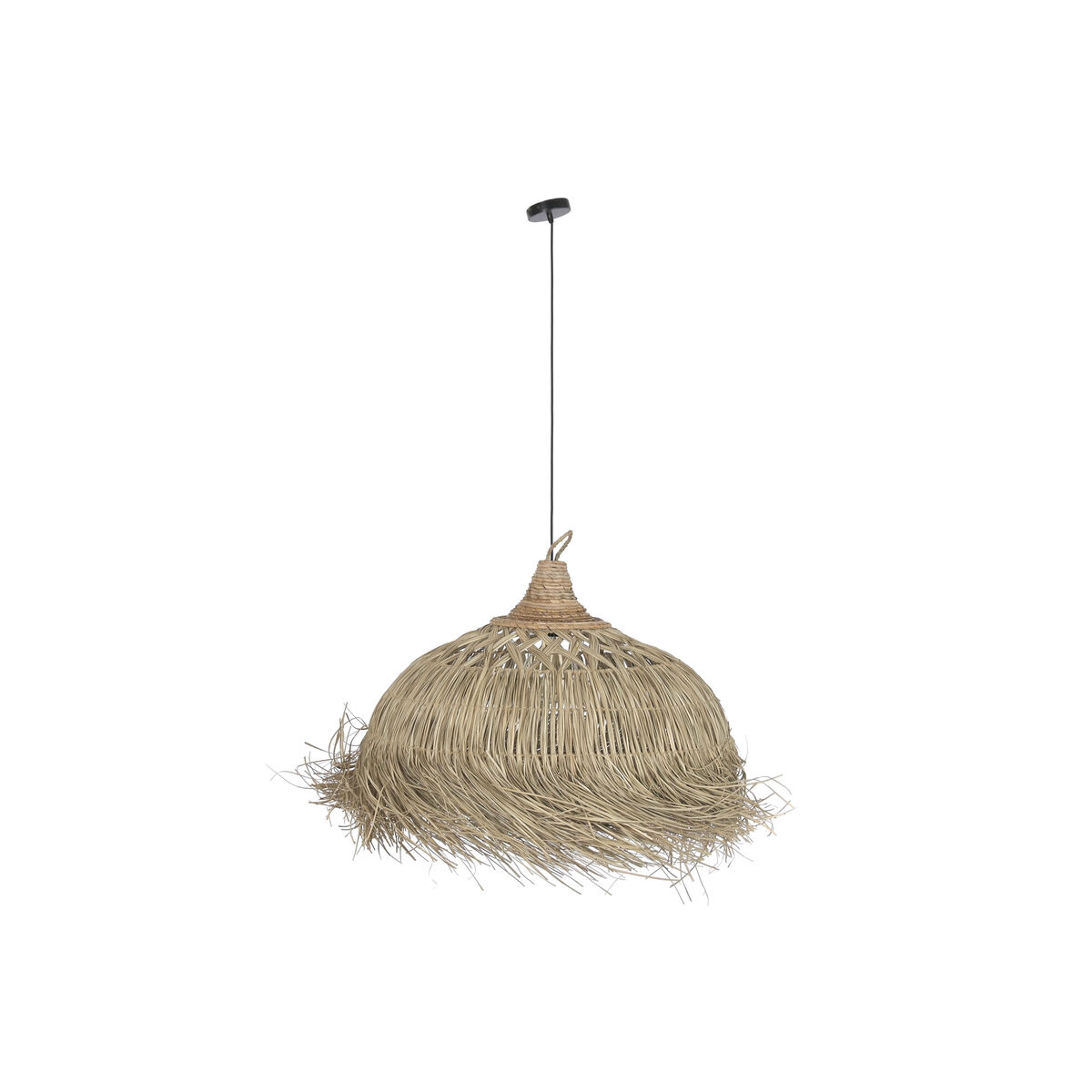 Candeeiro de teto Home ESPRIT Natural 50 W 75 x 75 x 95 cm