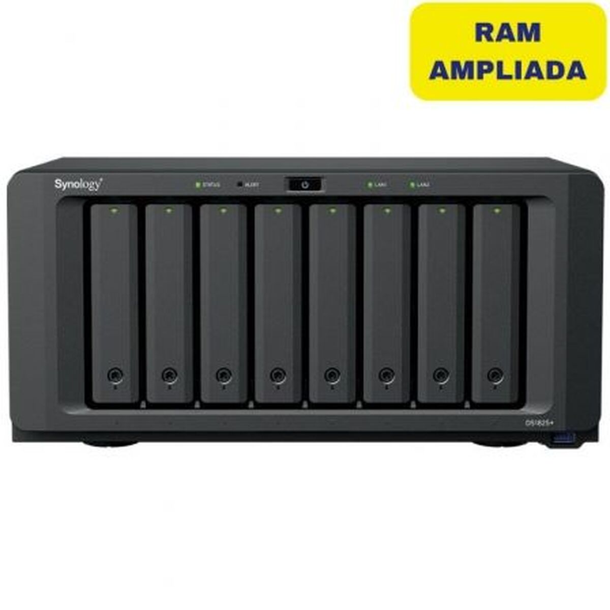 Armazenamanto em Rede NAS Synology DS1825+/32G Quad Core Preto