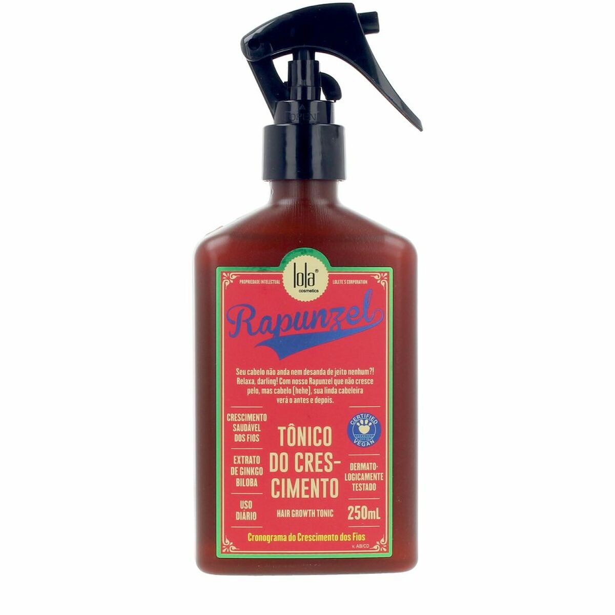 Tónico Lola Cosmetics RAPUNZEL 250 ml