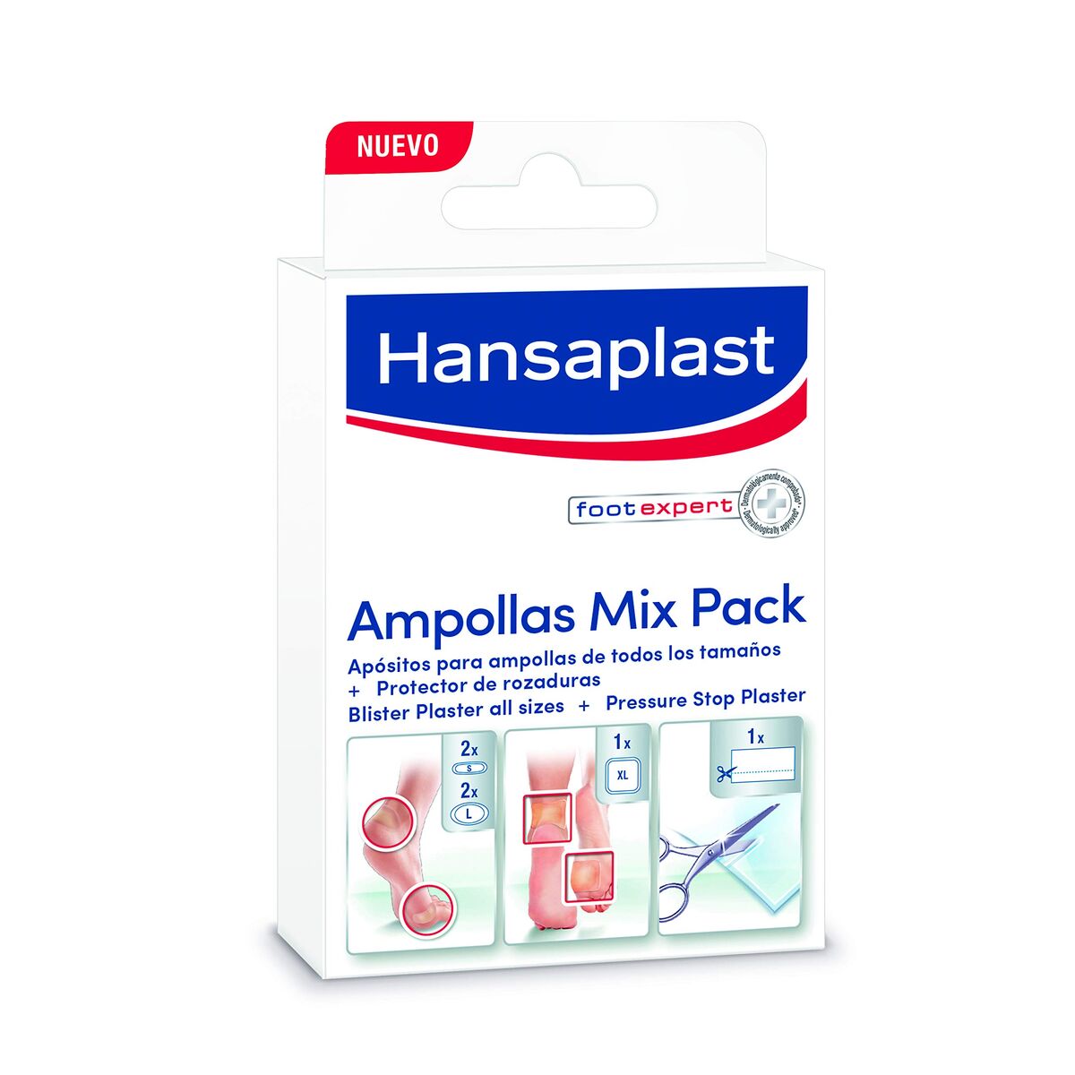 Pensos Hansaplast HP FOOT EXPERT MIX 5 Unidades