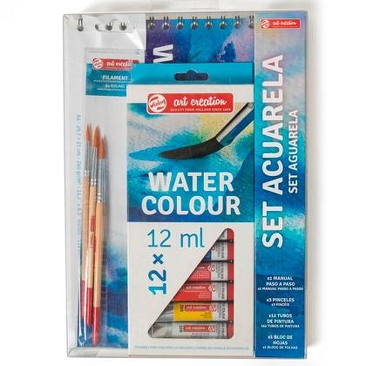 Conjunto de Pintura Aguarela Talens Art Creation