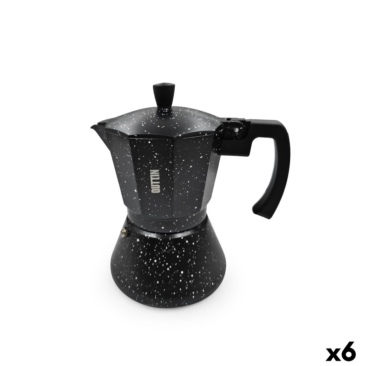 Cafeteira Italiana Quttin Alumínio 0,45 L (6 Unidades)