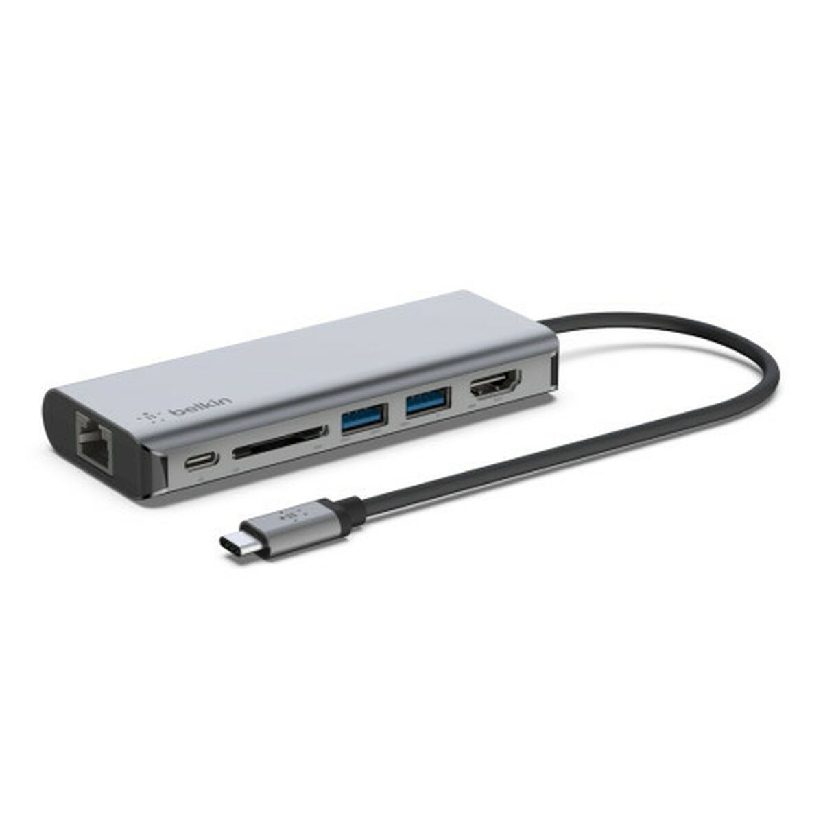 Hub USB Belkin AVC008BTSGY Prateado