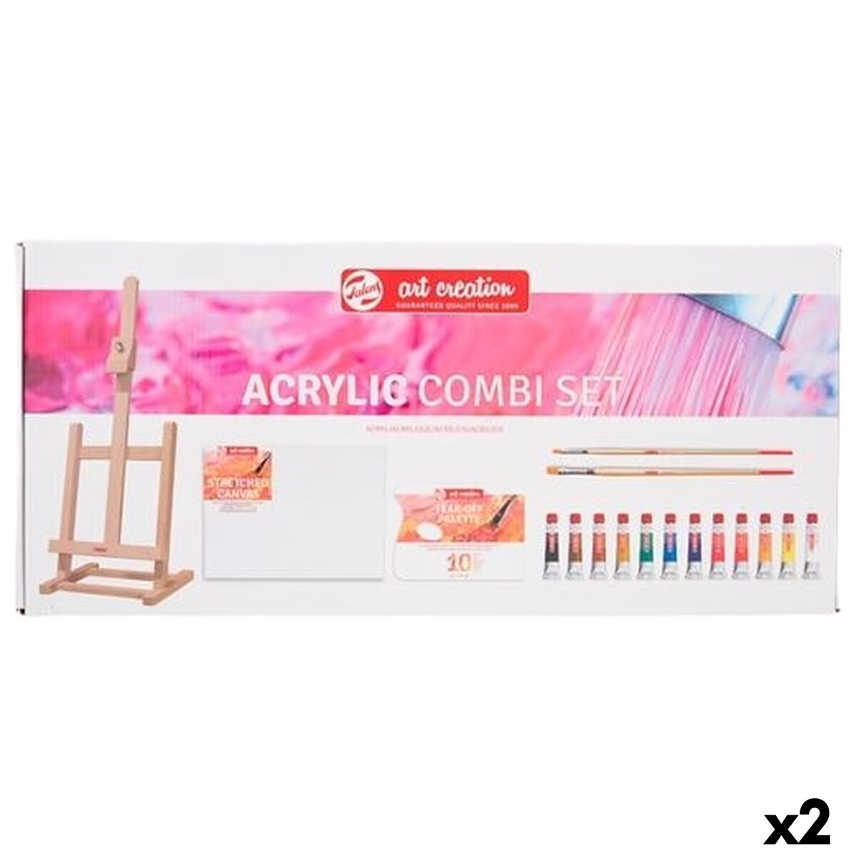 Conjunto de tintas acrílicas Talens Art Creation Combi