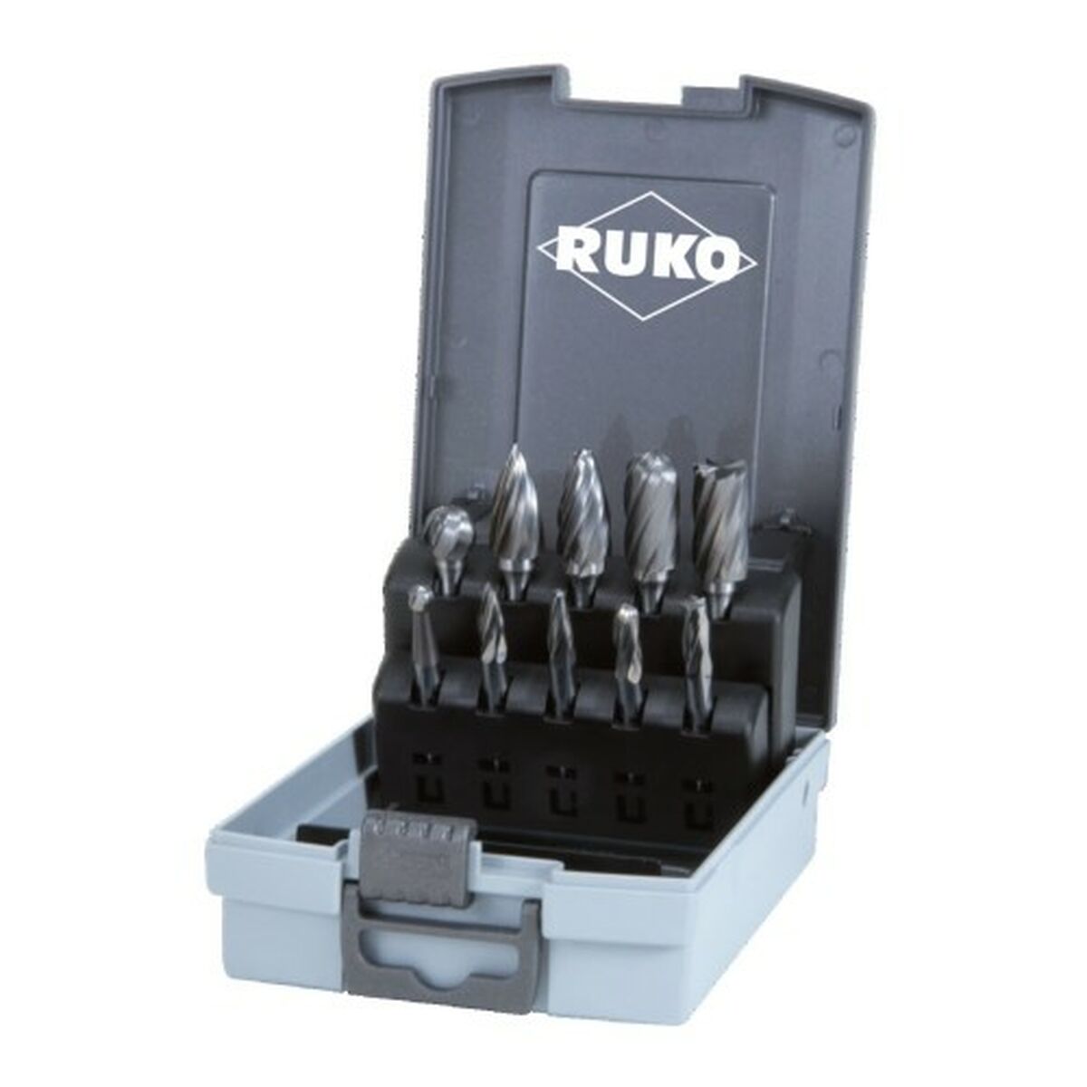 Conjunto de fresas multiusos RUKO (10 Unidades)
