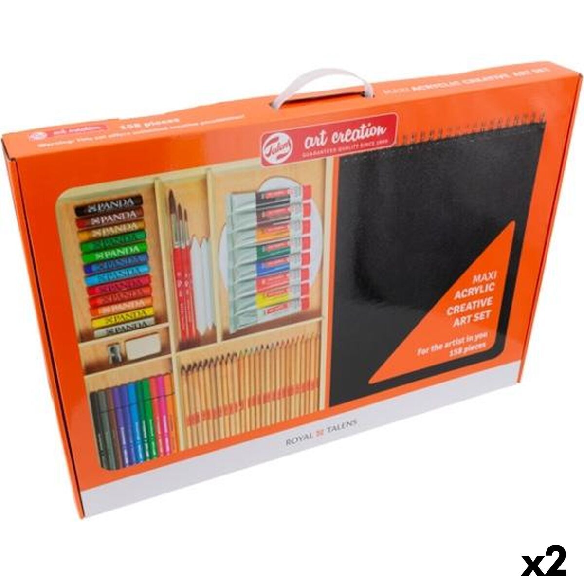 Conjunto de tintas acrílicas Talens Art Creation Maxi
