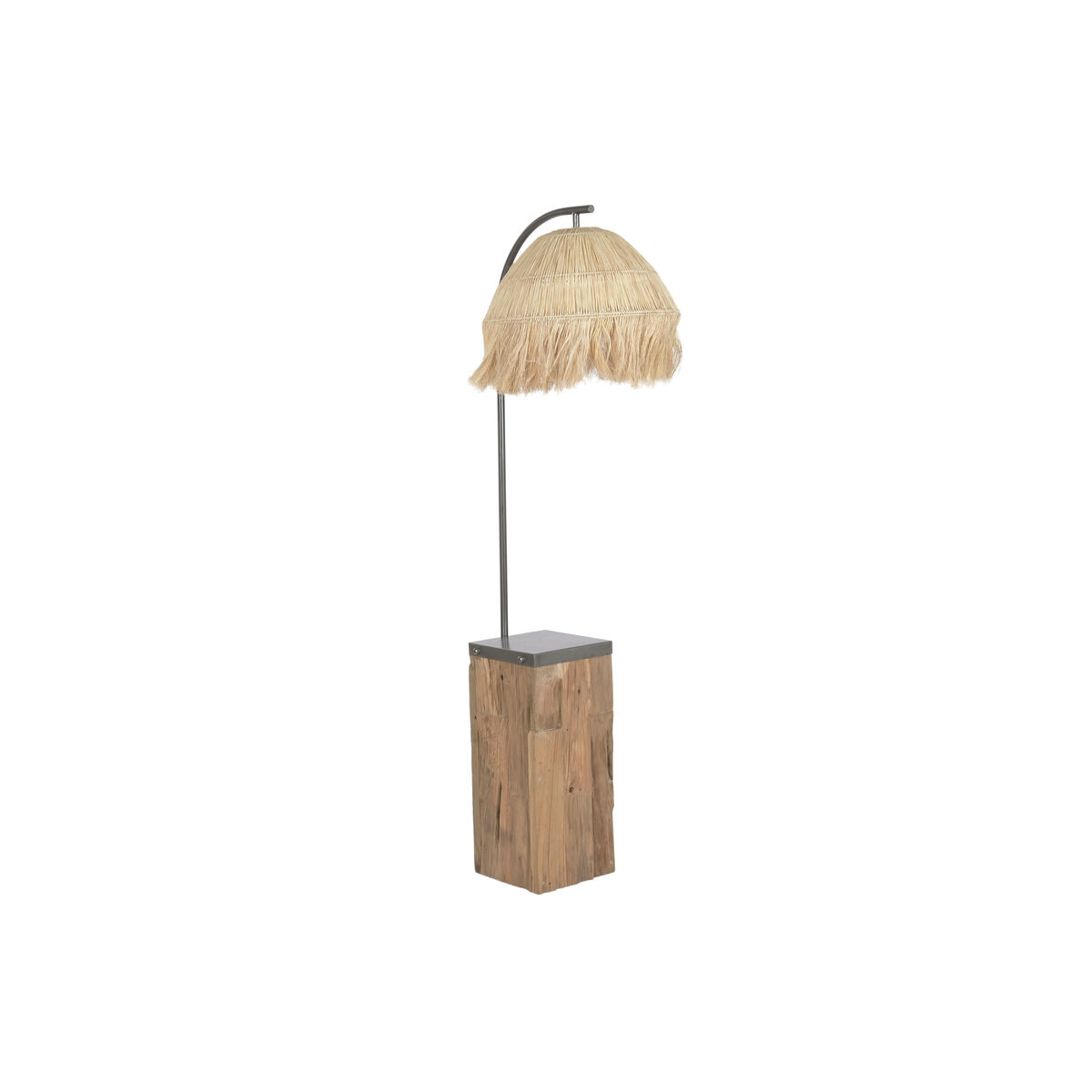 Luminária de chão Home ESPRIT Castanho Preto Natural 220 V 57 X 55 X 160 CM