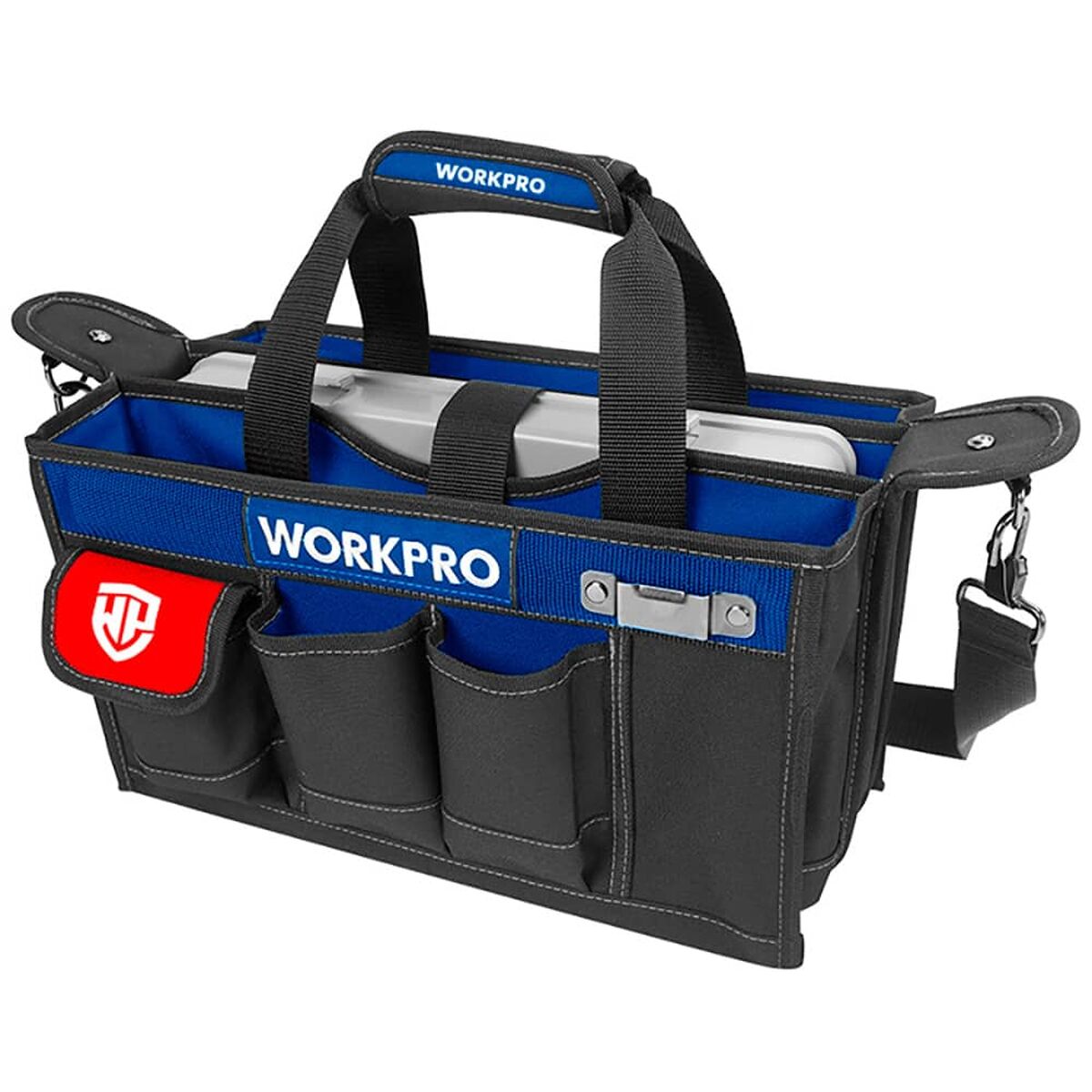 Saco de ferramentas Workpro 39 x 22 x 29 cm Tecido 28 L
