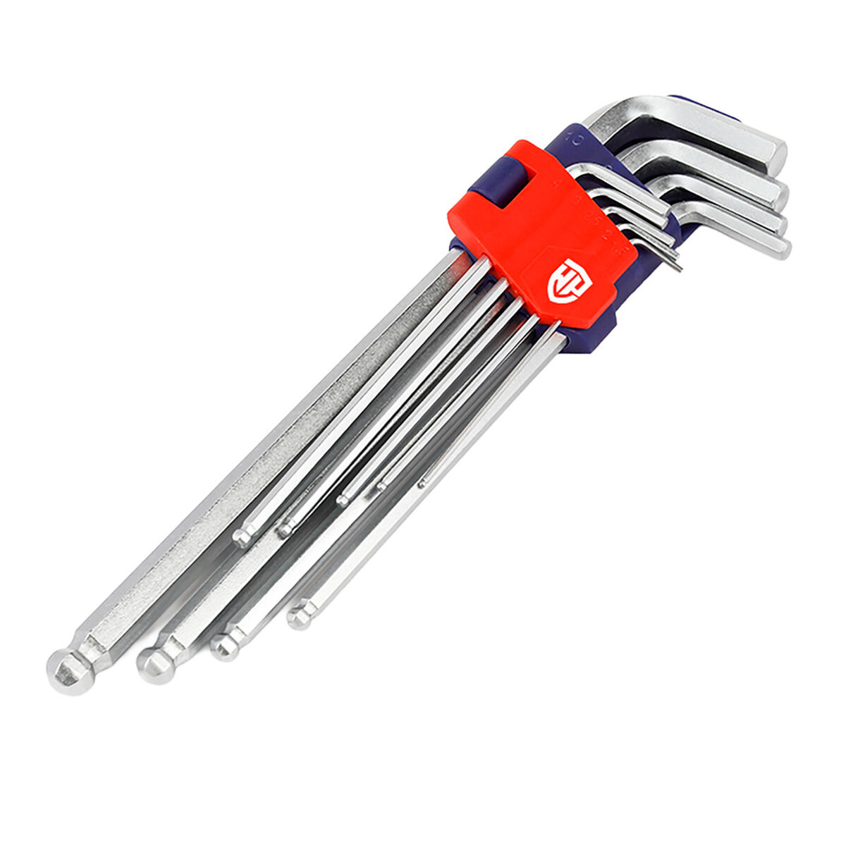 Jogo de Chaves Sextavadas Workpro 1/4" 1,5 mm - 10 mm Sextavado 18 Peças