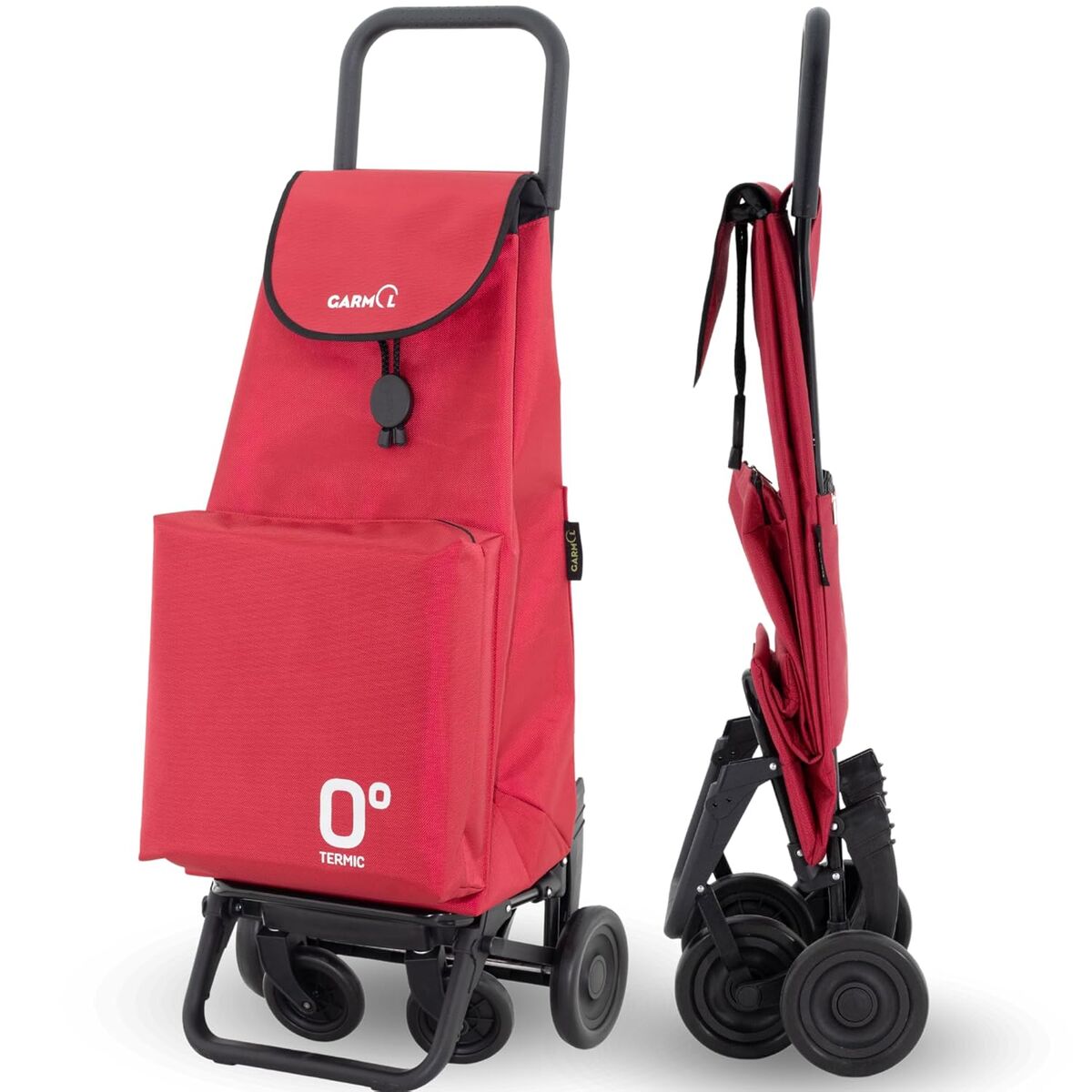 Carro de Compras Garmol 218TG360 TRA Vermelho