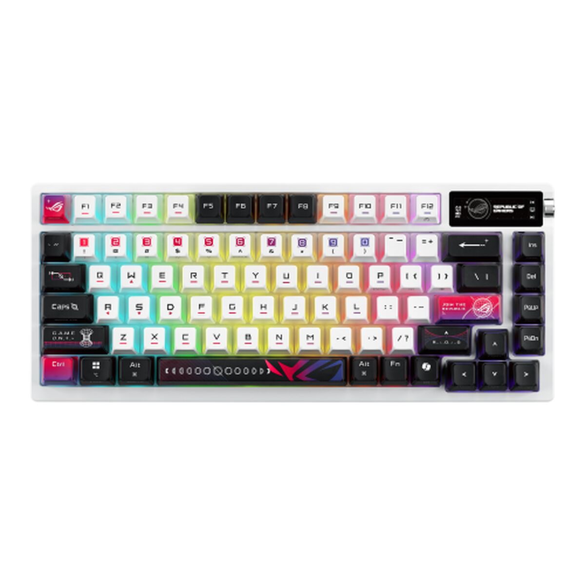 Teclado Asus 90MP044F-BKUA30 Branco Preto