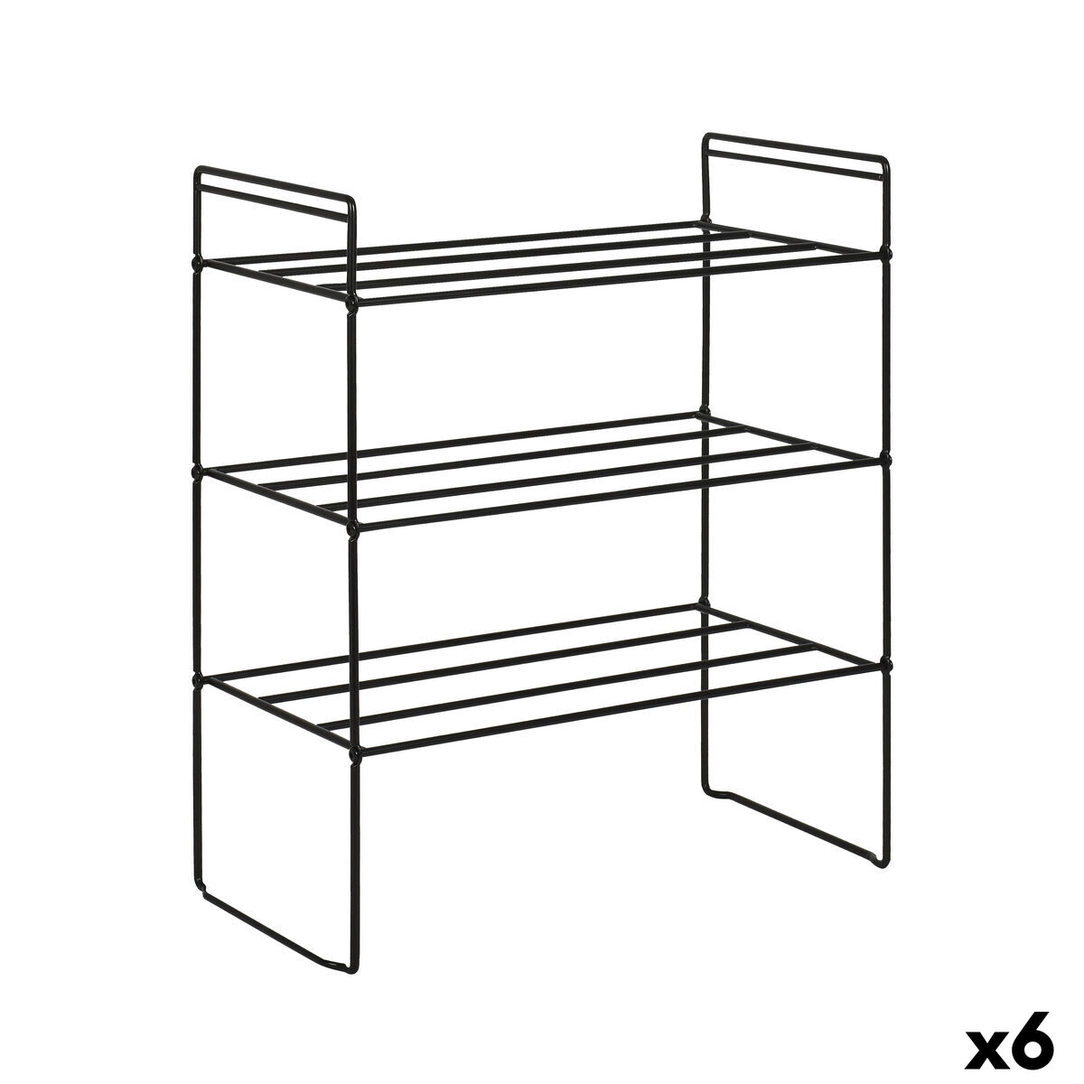Sapateira MobleKit Metal 49,5 x 25,5 x 59 cm (6 Unidades)