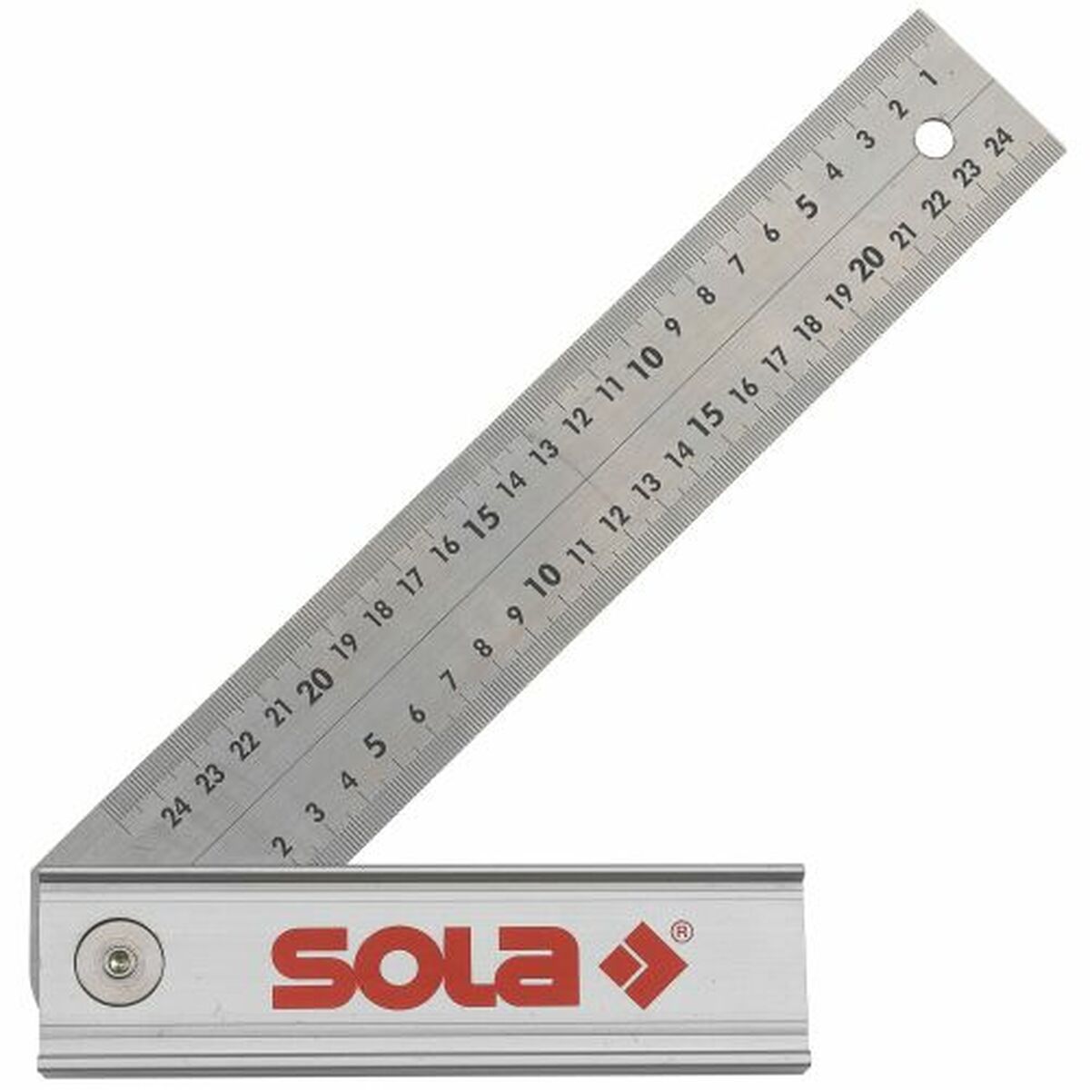 Esquadria SOLA 25 x 17 cm Aço inoxidável Alumínio