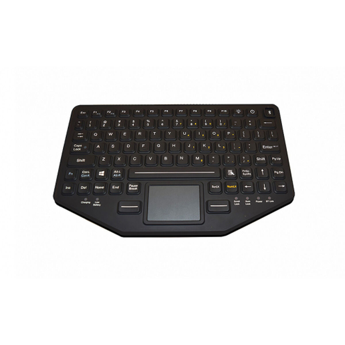 Teclado Gamber Johnson 7300-0113 Preto Qwerty espanhol