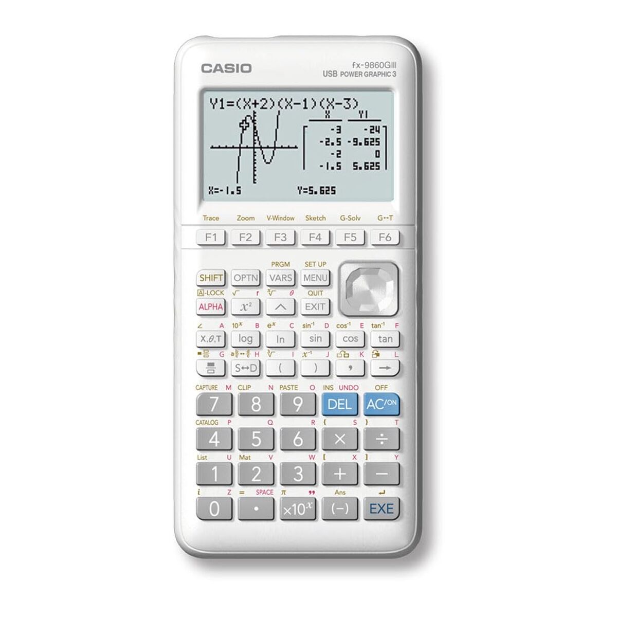Calculadora gráfica Casio FX-9860GIII Branco
