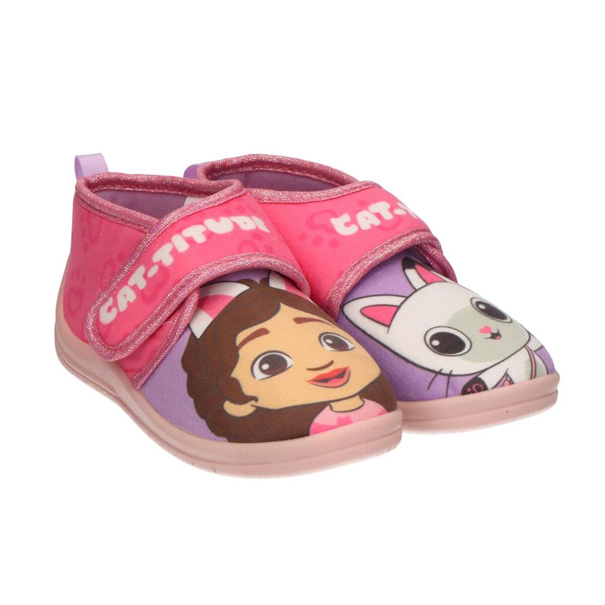 Chinelos de casa Gabby's Dollhouse Cor de Rosa