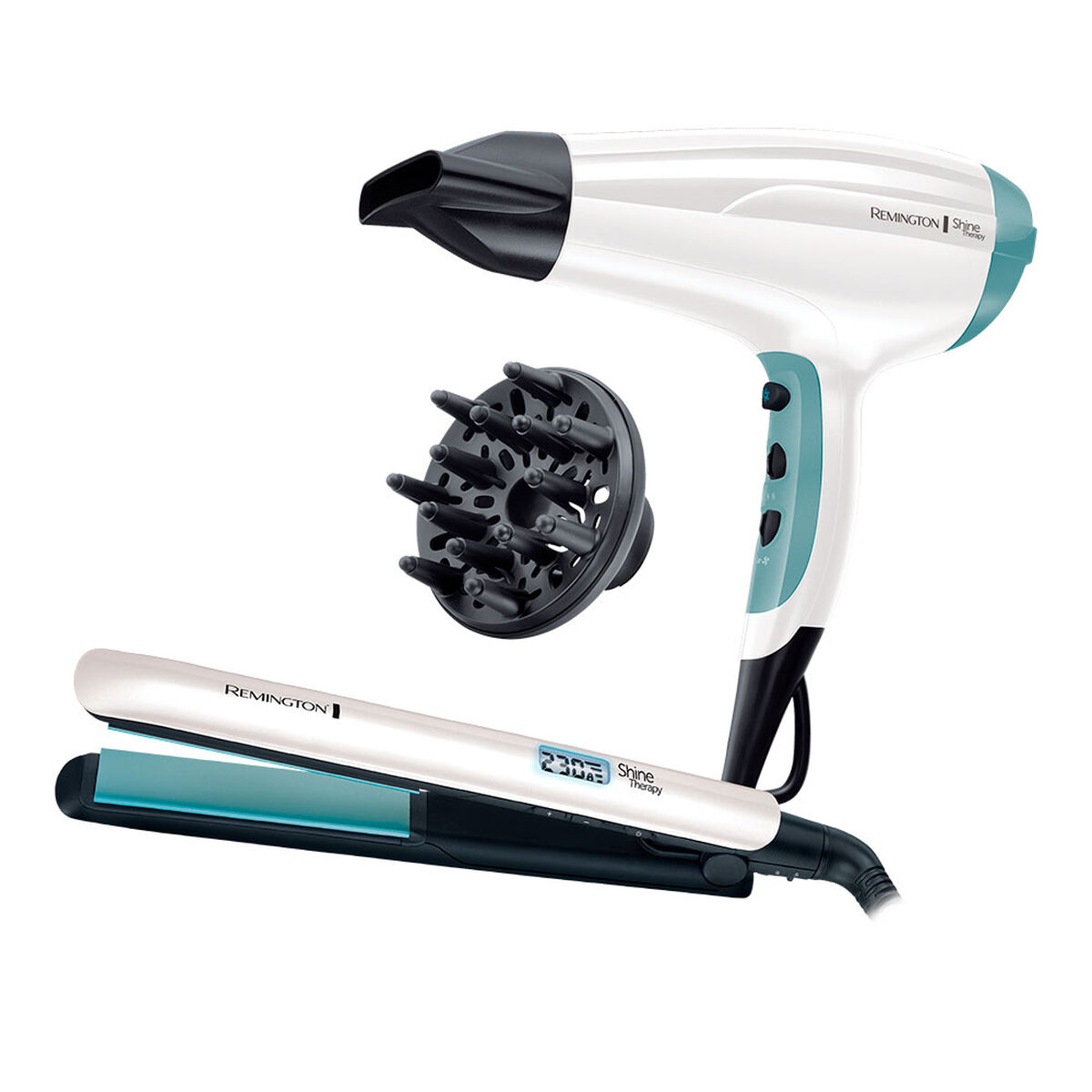 Secador de Cabelo Remington Branco Preto 2300 W
