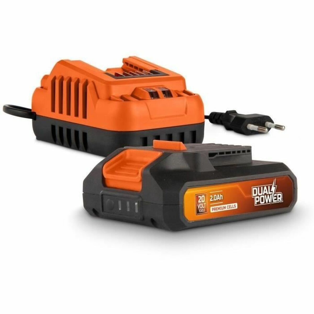 Bateria de lítio recarregável Powerplus 2 Ah