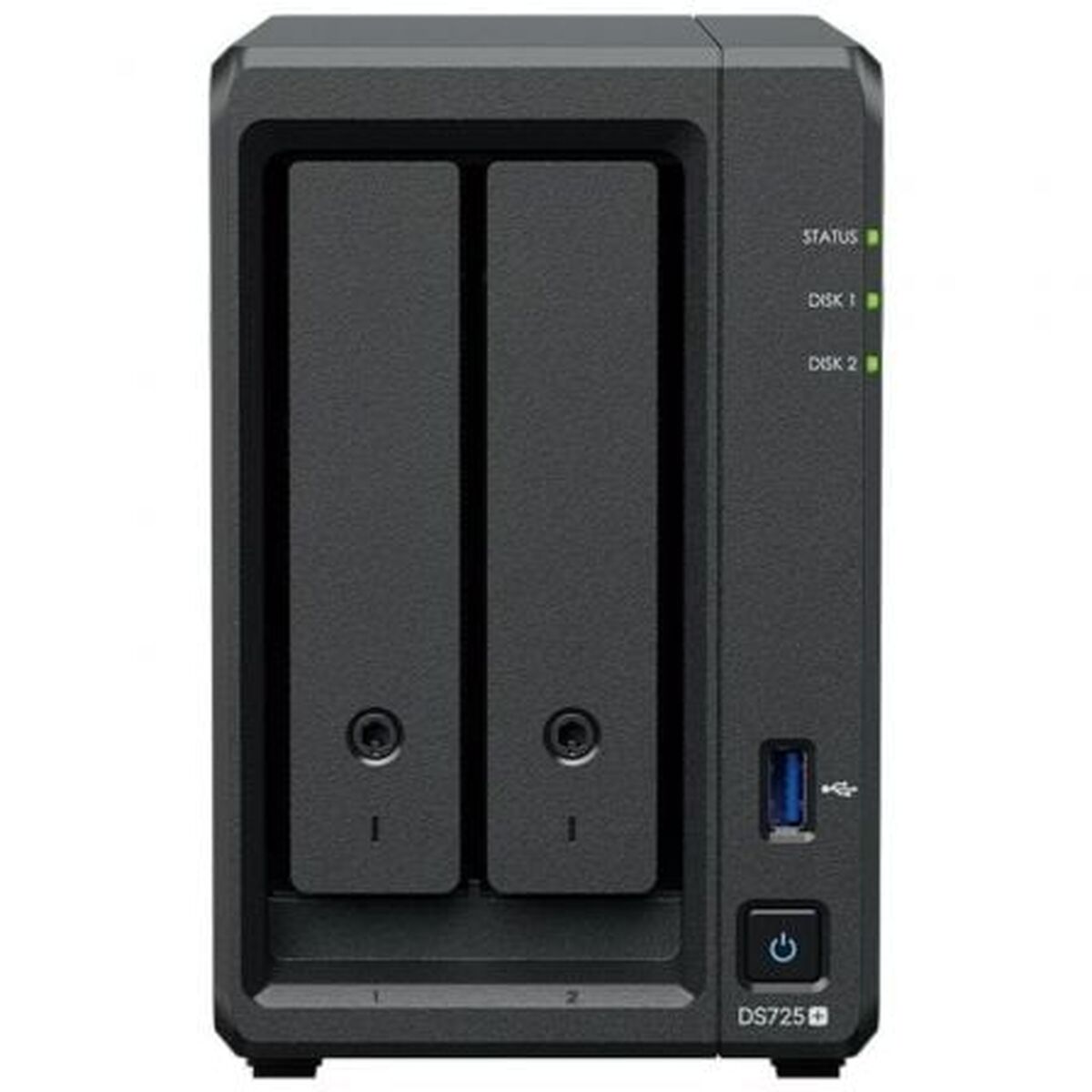Armazenamanto em Rede NAS Synology DS725+/8G Preto Quad Core