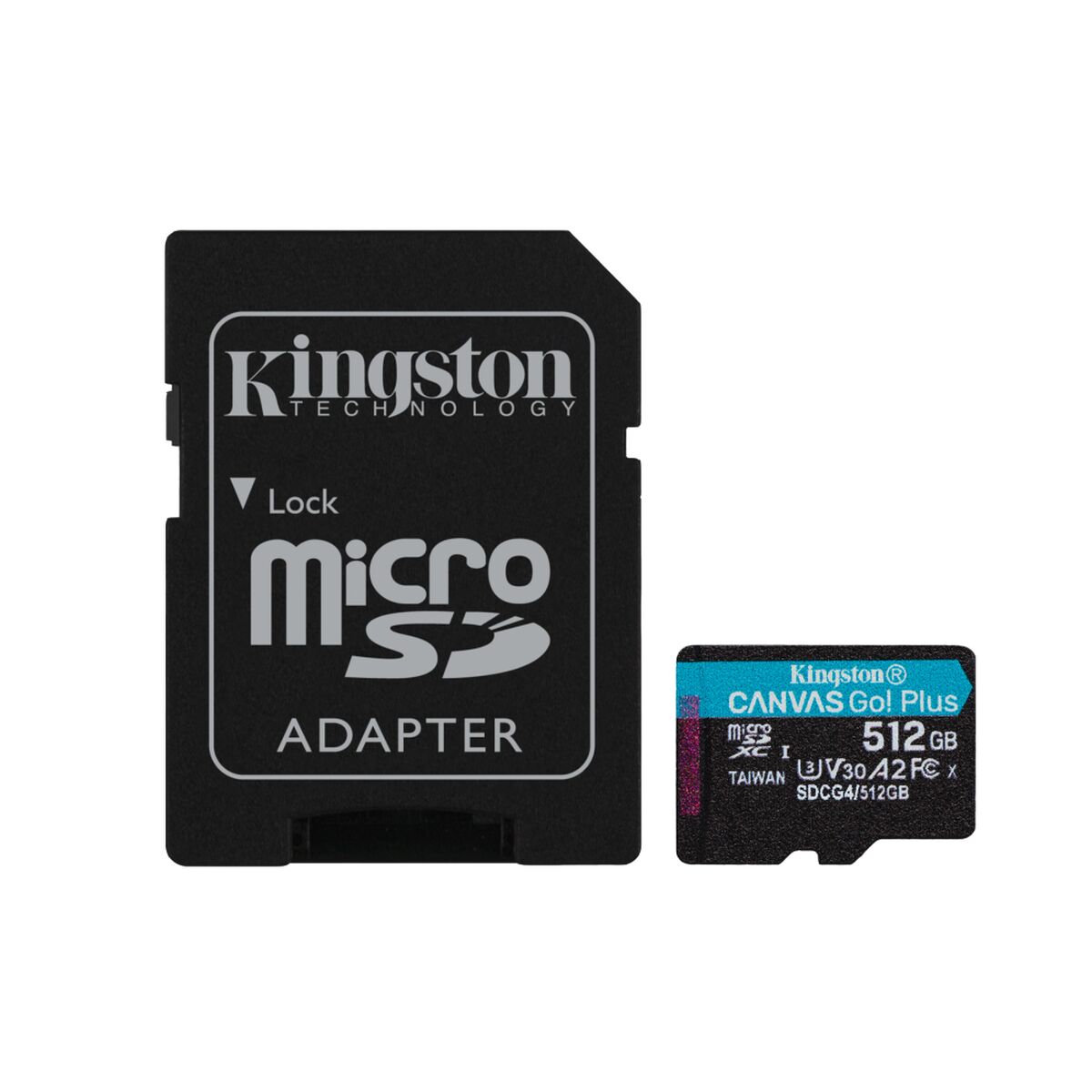 Cartão de Memória Micro SD com Adaptador Kingston SDCG4/512GB 512