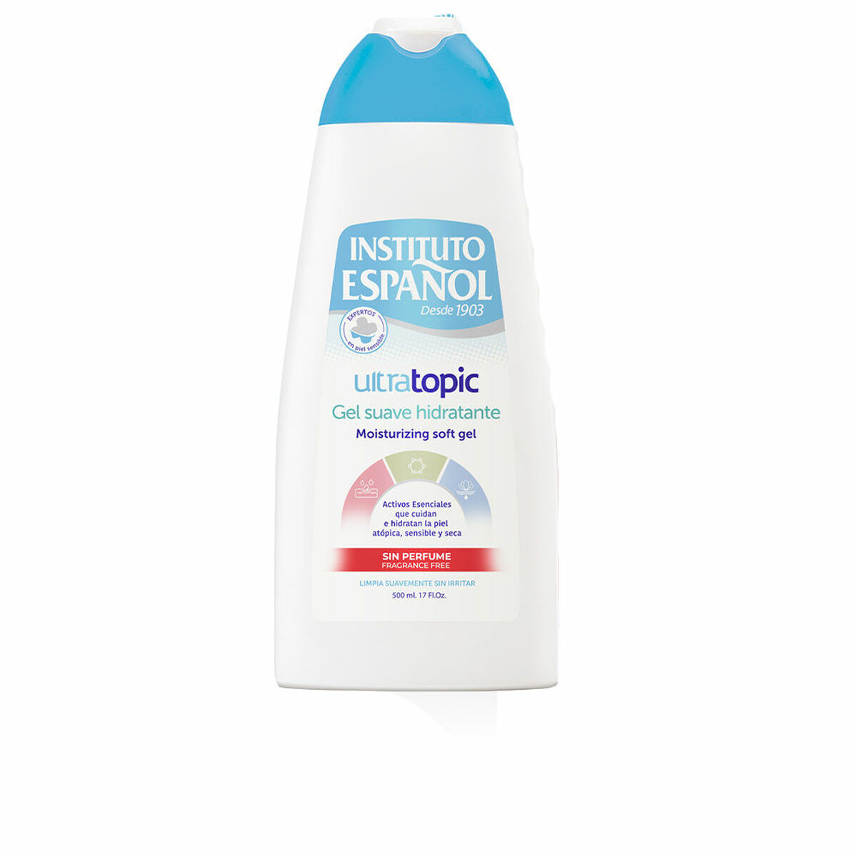Gel de duche Instituto Español ULTRATOPIC 500 ml