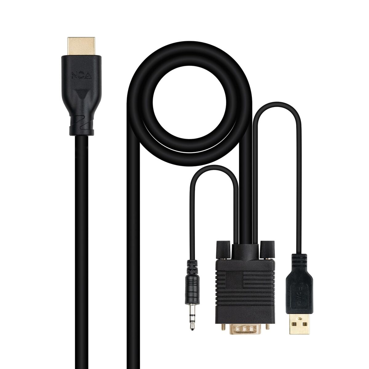 Cabo VGA NANOCABLE 10.15.4612 Preto