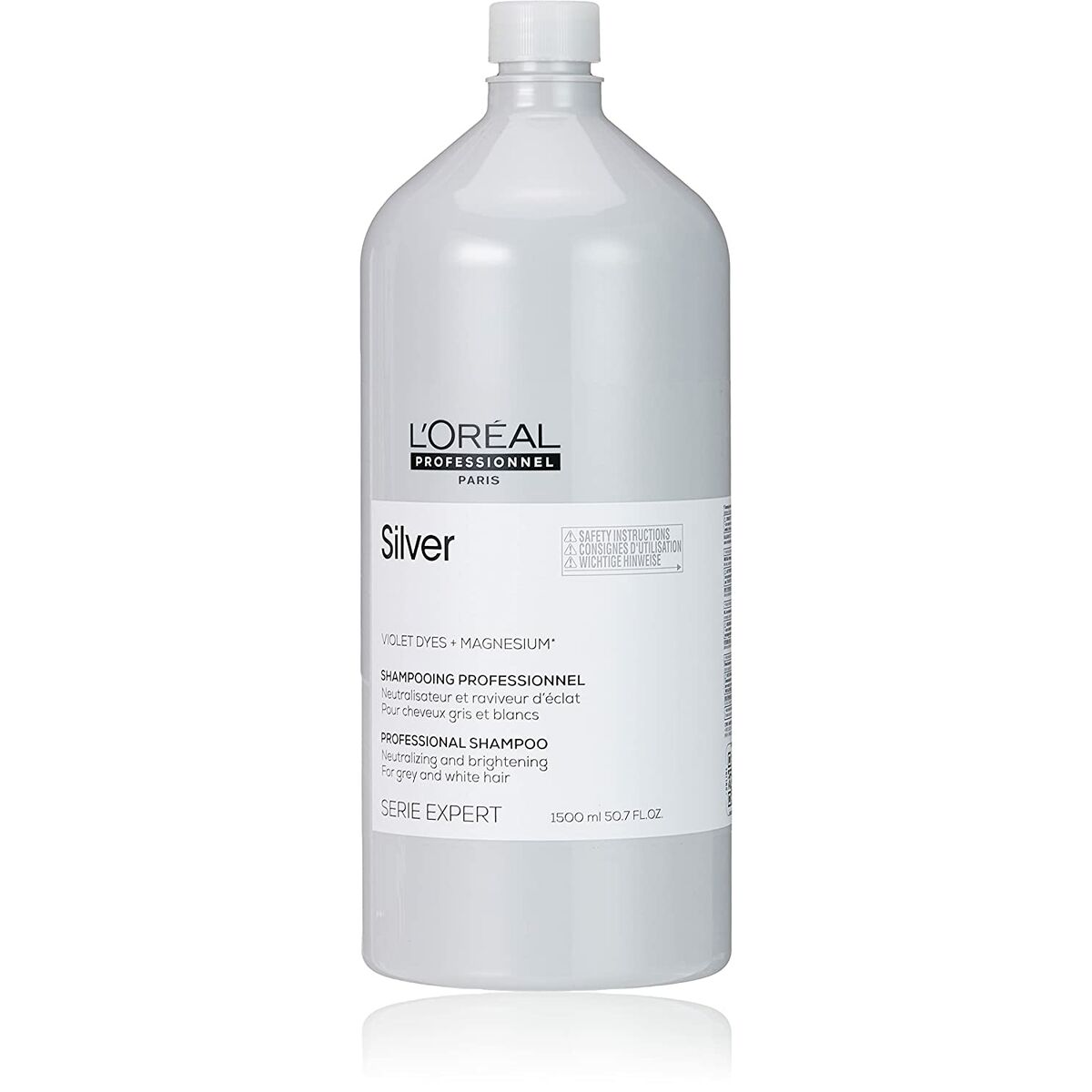 Champô para Cabelos Ruivos ou Brancos L'Oreal Professionnel Paris 1,5 Kg Cabelo branco
