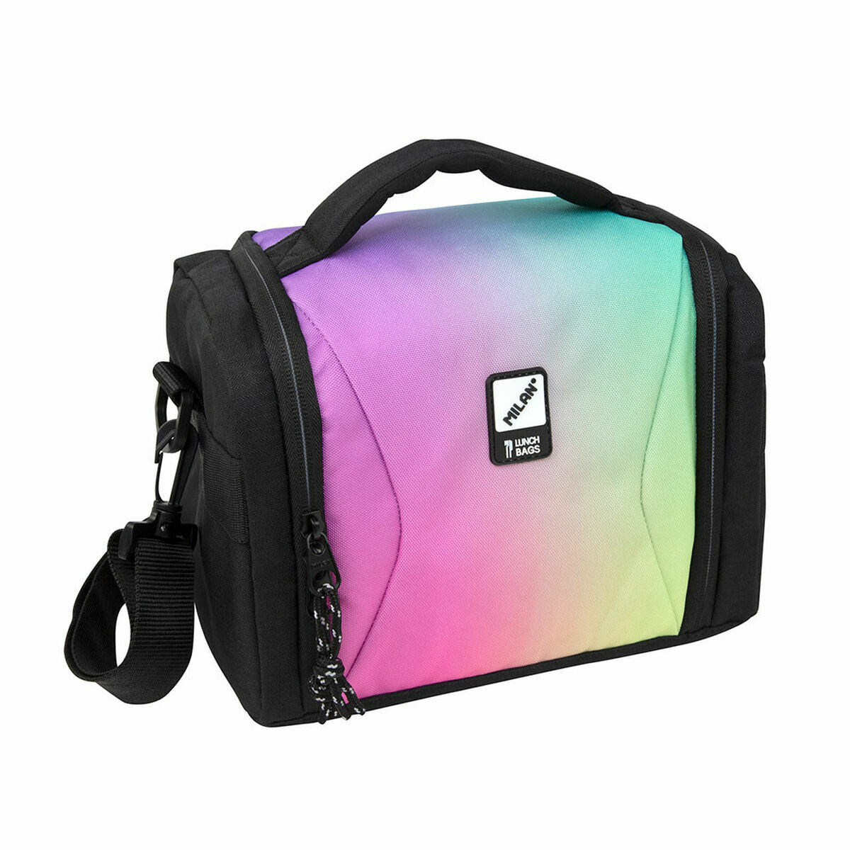 Bolsa Térmica Milan Sunset Preto 24,5 x 20 x 16 cm