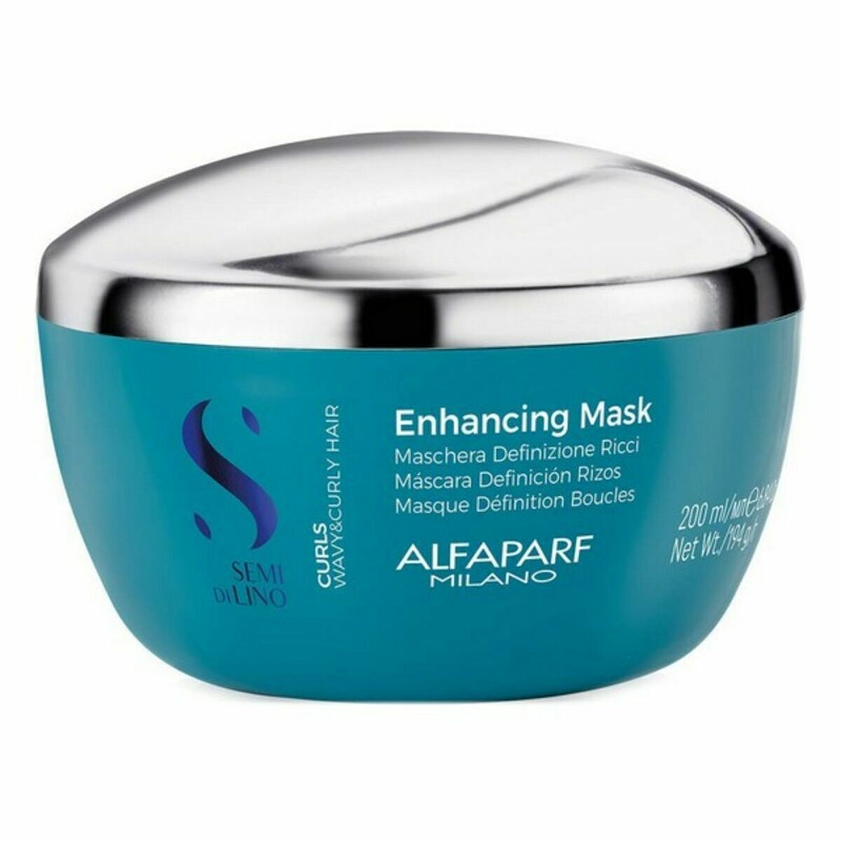 Máscara Capilar Alfaparf Milano Semi Di Lino Curls 200 ml (1 Unidade)