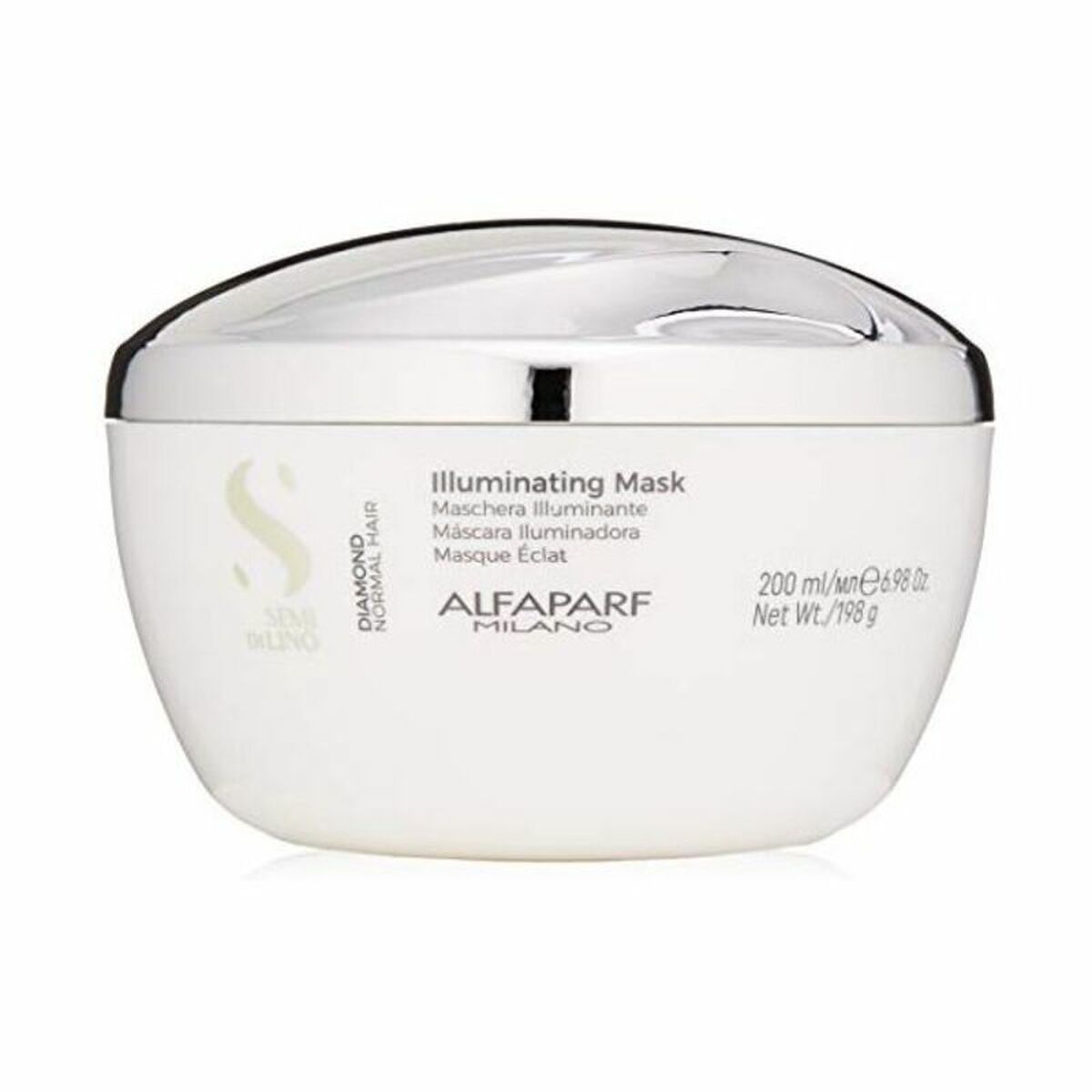Máscara Capilar Alfaparf Milano Semi Di Lino Diamond 200 ml (1 Unidade)