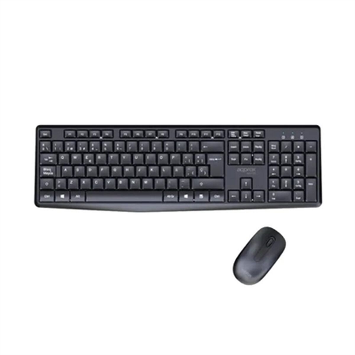 Teclado e Rato approx! X420B Preto Espanhol Qwerty espanhol