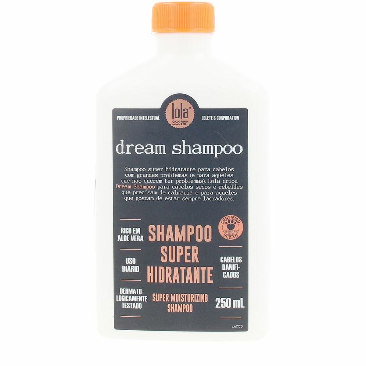 Champô Hidratante Lola Cosmetics DREAM 250 ml