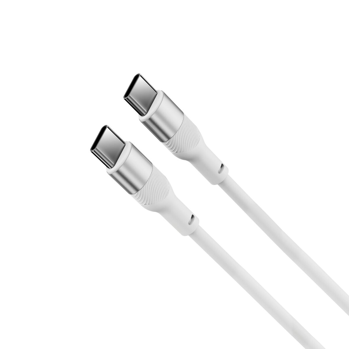 Cabo USB KSIX Branco 1 m