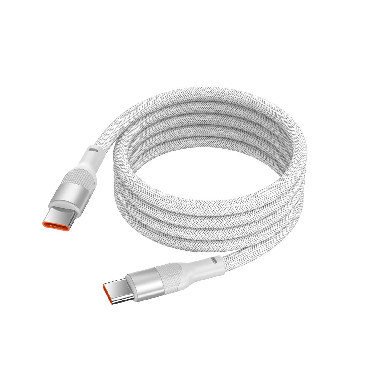 Cabo USB KSIX Branco 1 m
