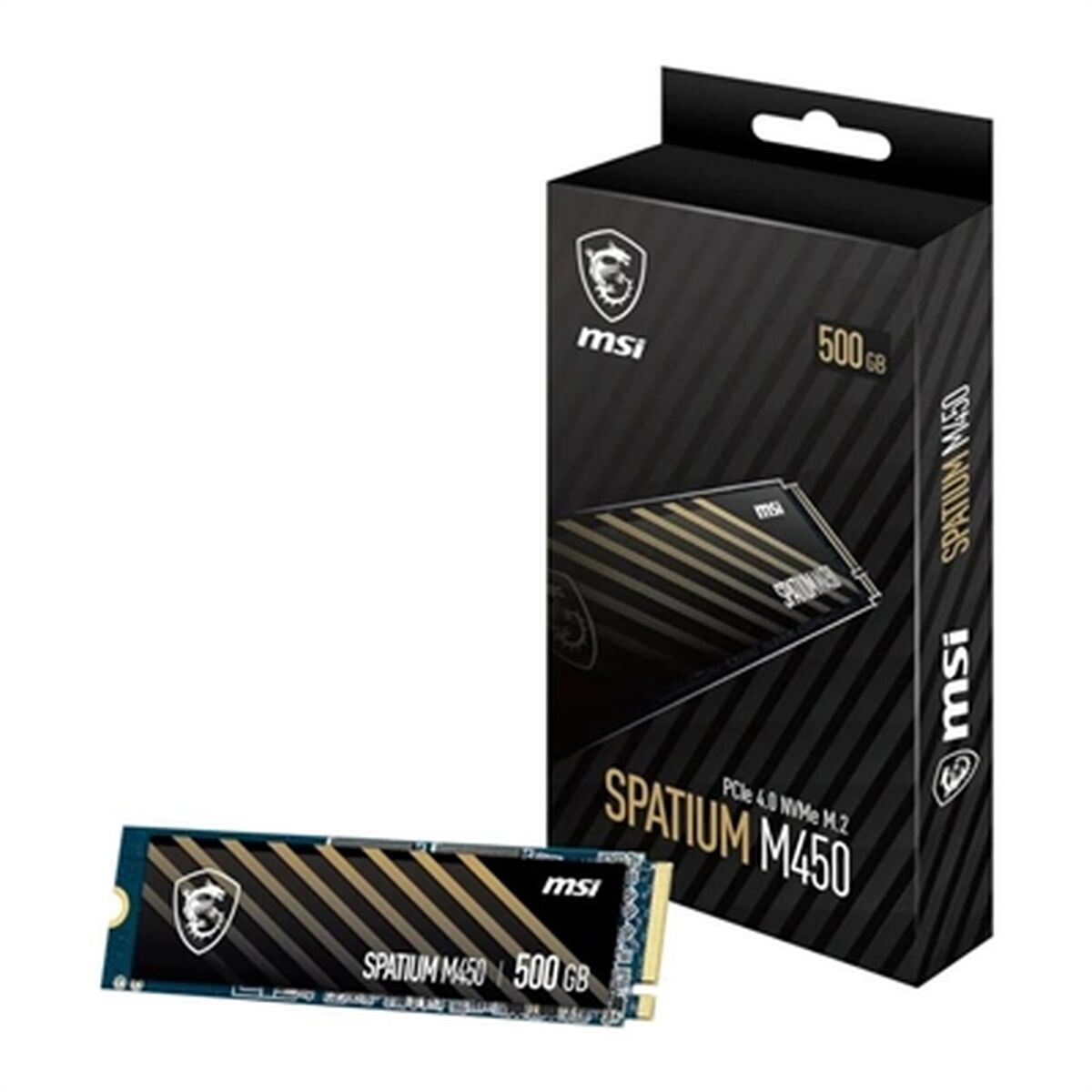 Disco Duro MSI Spatium M450 500 GB SSD