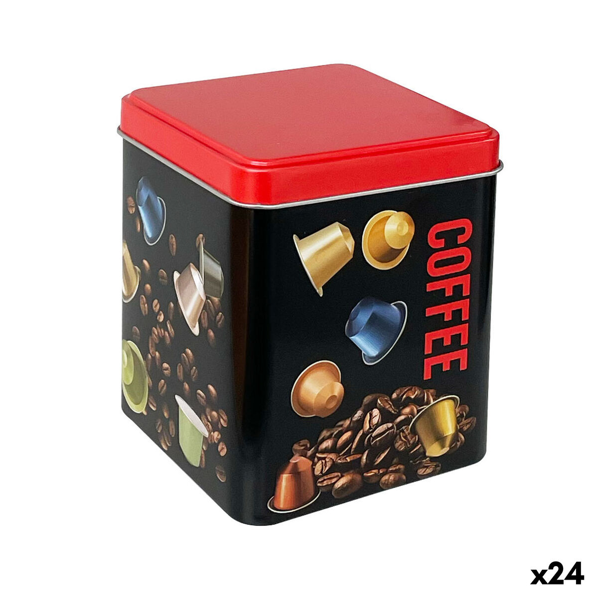 Bote Quttin Coffee Metal (24 Unidades)