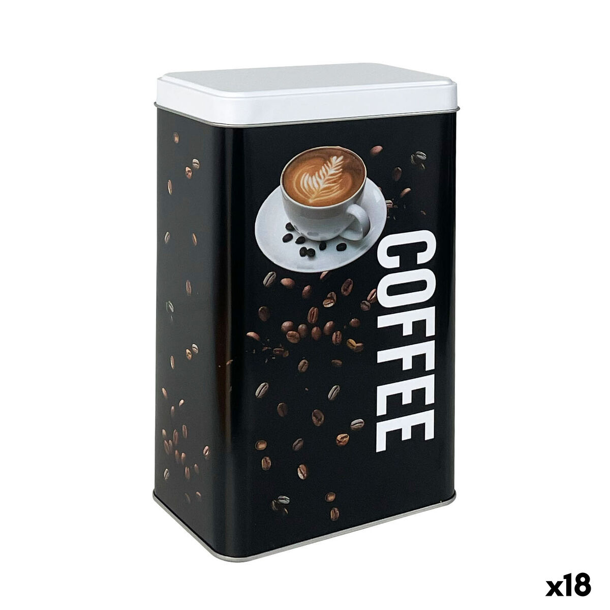 Bote Quttin Coffee Metal (18 Unidades)