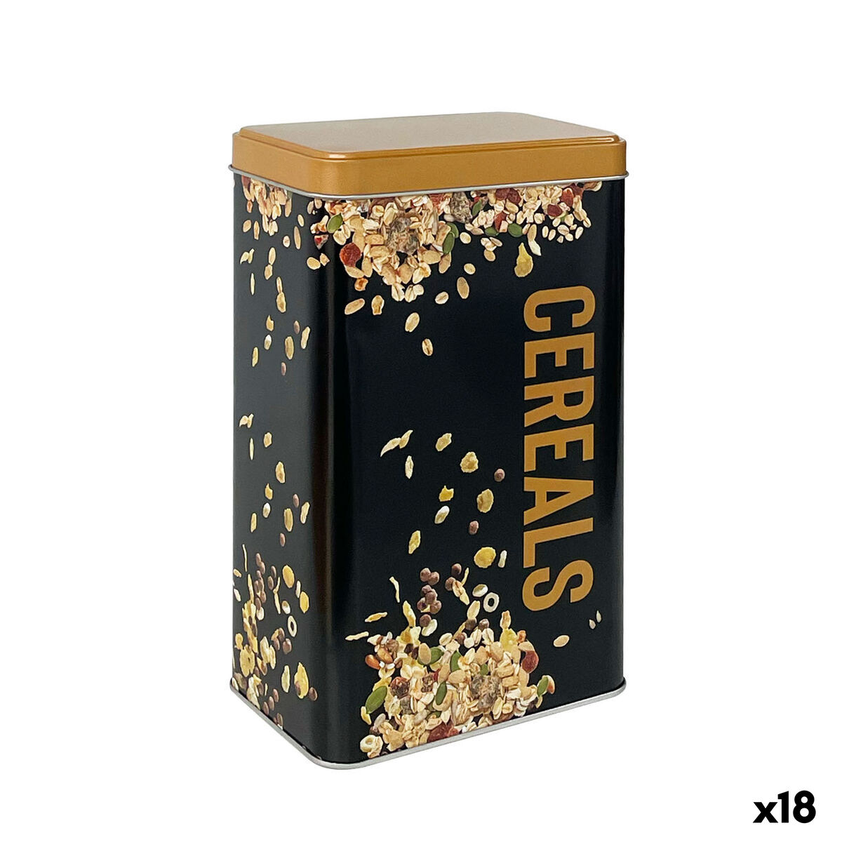 Bote Quttin Cereals Metal (18 Unidades)