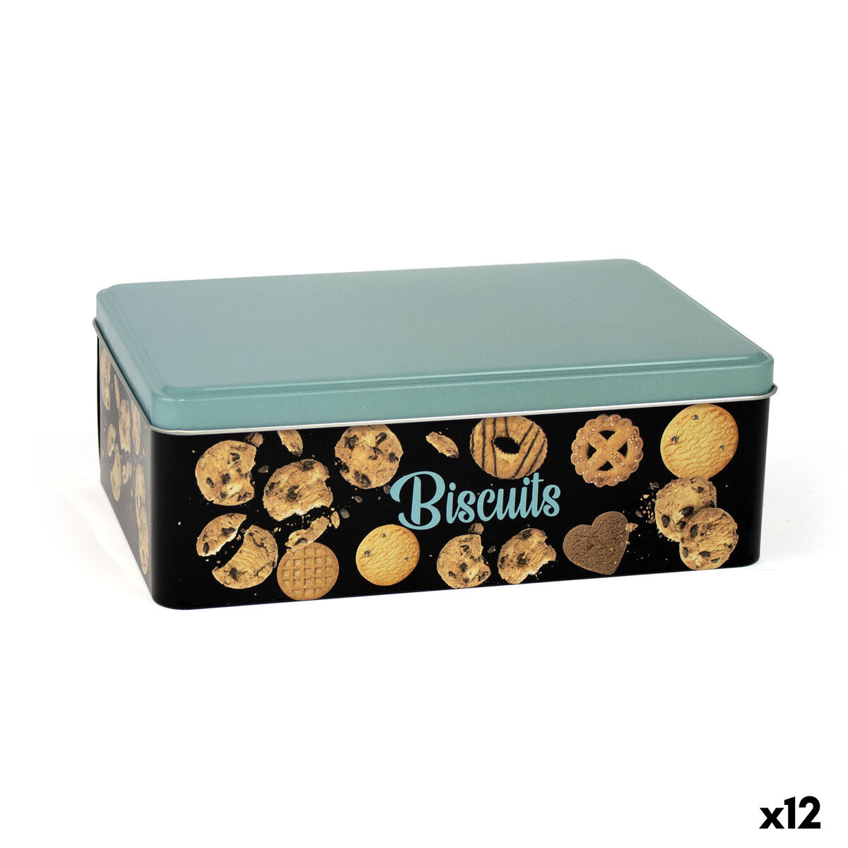 Bote Quttin Biscuits Metal (12 Unidades)